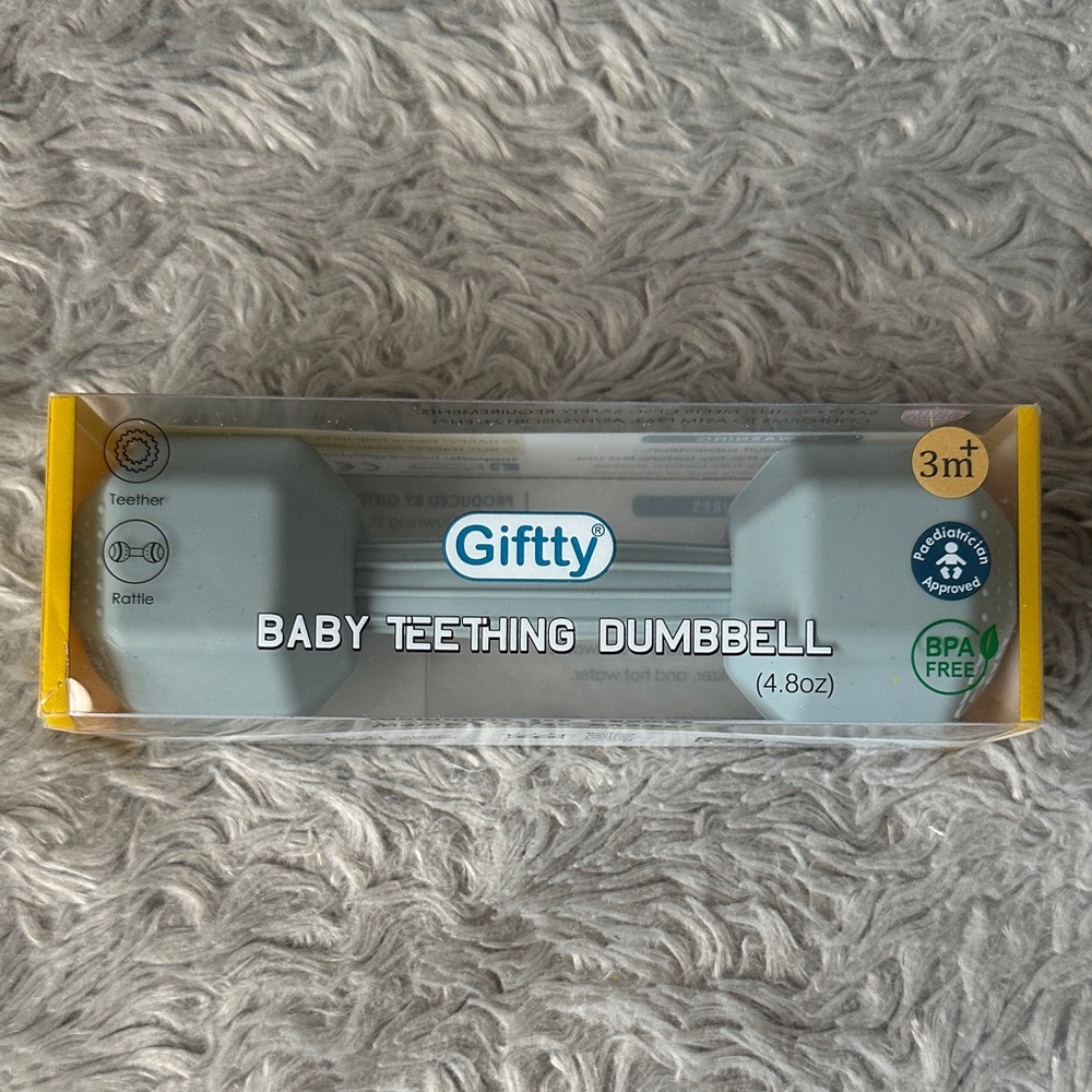 Baby Teething Dumbbell
